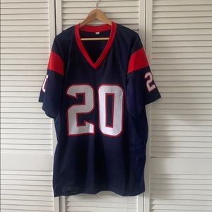 Justin Reid signed football jersey